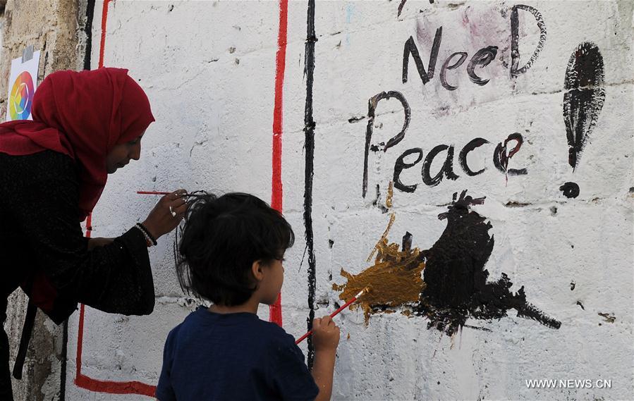 حملة فنية تدعو إلى السلام ونبذ الحرب في اليمن