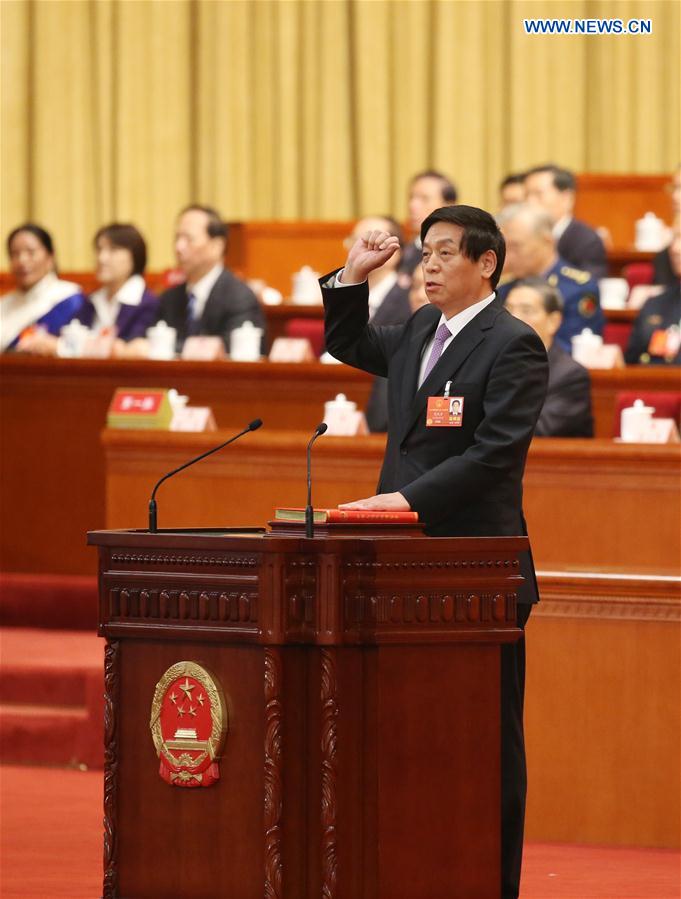 انتخاب لي تشان شو رئيسا للجنة الدائمة للمجلس الوطني لنواب الشعب الصيني