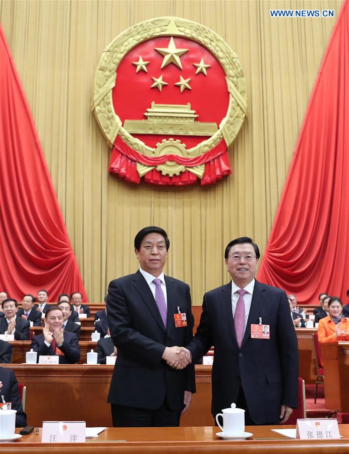 انتخاب لي تشان شو رئيسا للجنة الدائمة للمجلس الوطني لنواب الشعب الصيني