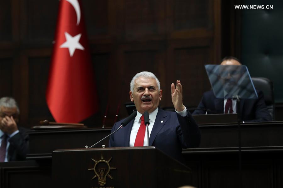 يلديرم: تركيا لن تشن عملية عسكرية في العراق بدون إذن حكومة بغداد