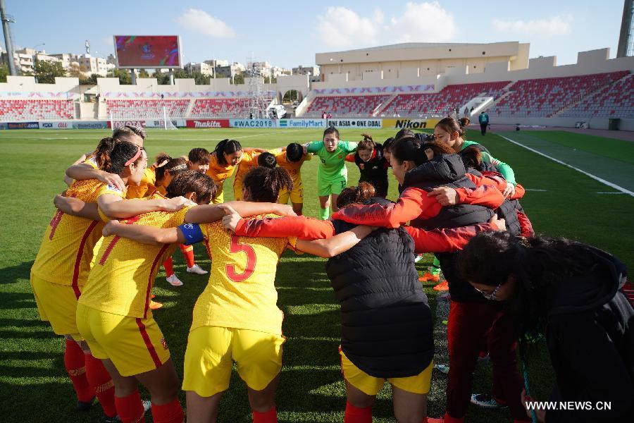 الصين تضمن التأهل الى نهائيات كأس العالم للسيدات لكرة القدم
