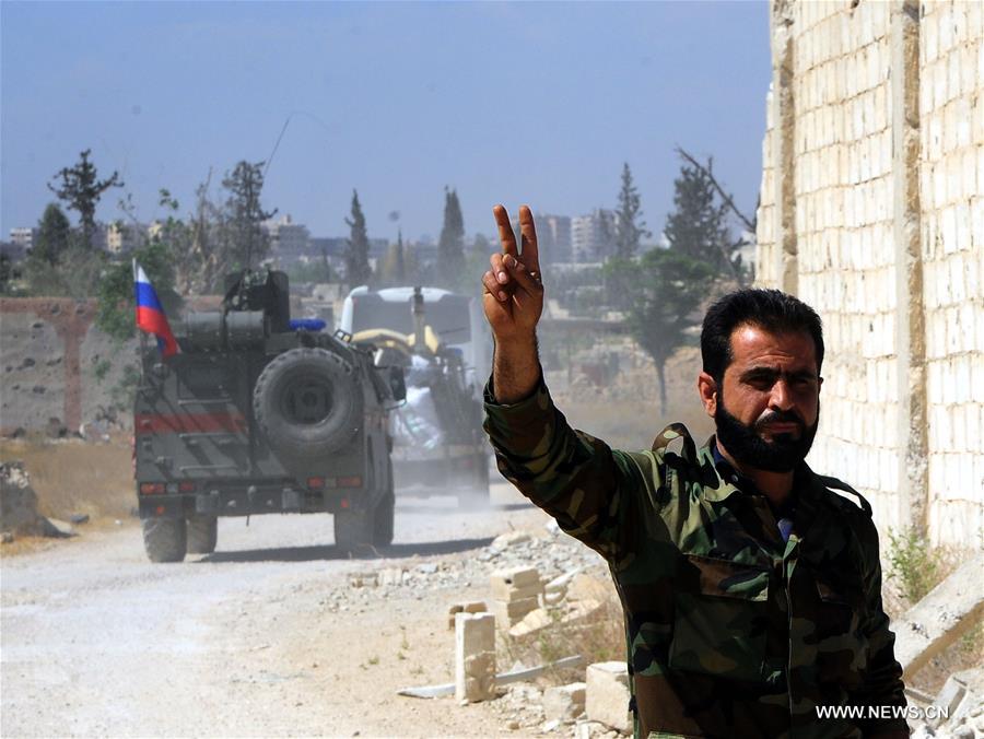 الوحدات الشرطية السورية تبدأ بالانتشار في كامل مدينة دوما
