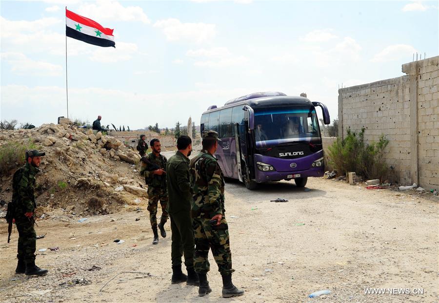 الوحدات الشرطية السورية تبدأ بالانتشار في كامل مدينة دوما