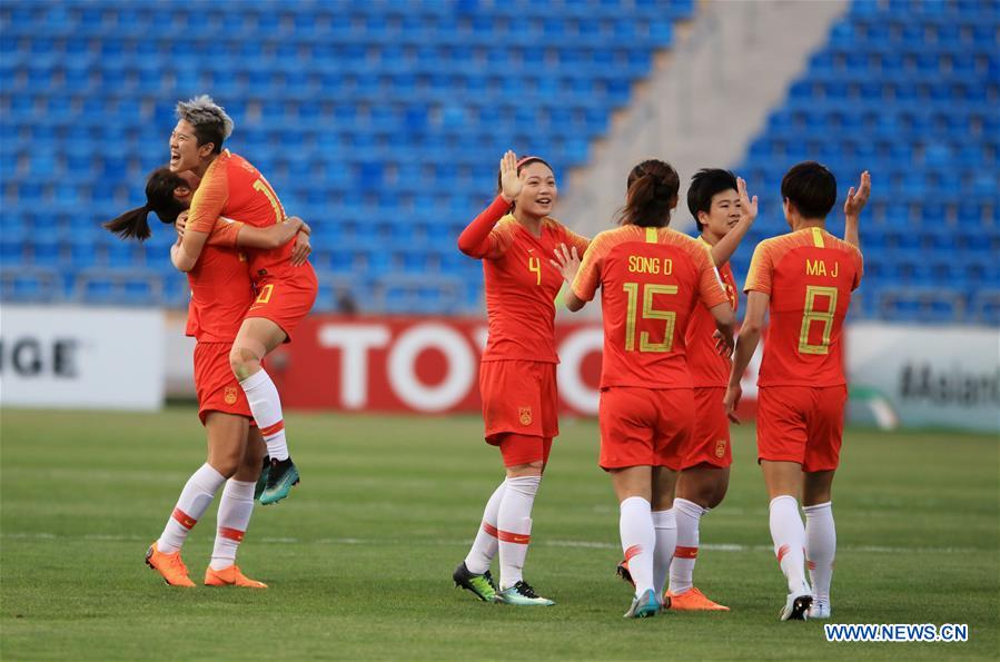 الصين تحقق المركز الثالث في بطولة كأس آسيا لكرة القدم للسيدات بعد فوزها على تايلاند