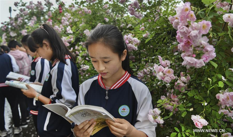التغيرات العظيمة في إحد المدارس الثانوية في مقاطعة سيتشوان