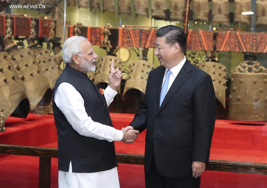 مقالة : شي يتطلع إلى أن يفتح الاجتماع مع مودي فصلا جديدا في العلاقات الصينية-الهندية