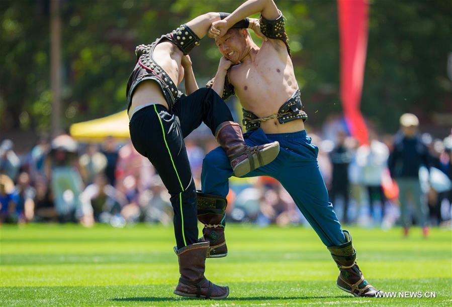 مهرجان ندام في معهد هوهيهوت للقوميات في منطقة منغوليا الداخلية الذاتية الحكم