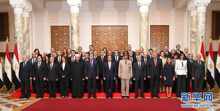 الحكومة المصرية الجديدة برئاسة مصطفي مدبولي تؤدي اليمين الدستورية