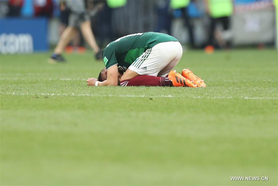 المكسيك تفوز على ألمانيا 1-0 في مباراتهما الأولى بكأس العالم في روسيا