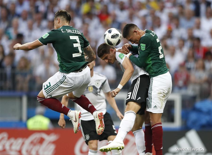 المكسيك تفوز على ألمانيا 1-0 في مباراتهما الأولى بكأس العالم في روسيا