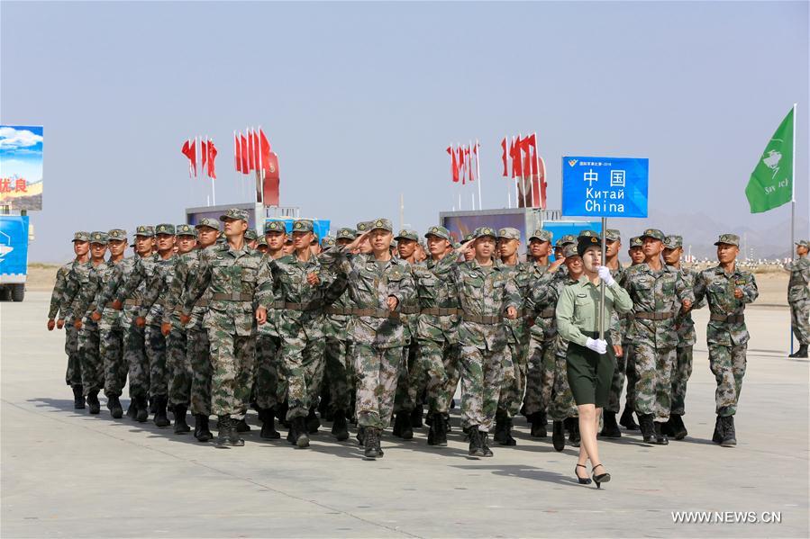 انطلاق فعاليات المسابقات العسكرية الدولية 2018 في الصين