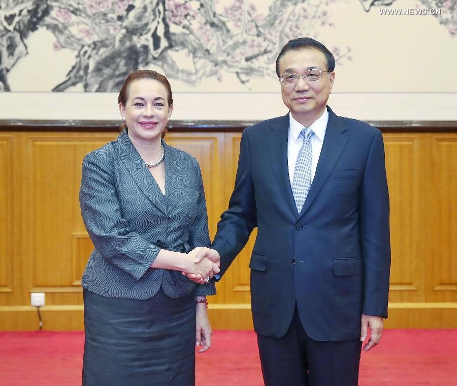 رئيس مجلس الدولة الصيني يجتمع مع الرئيسة المنتخبة للدورة ال73 للجمعية العامة للأمم المتحدة