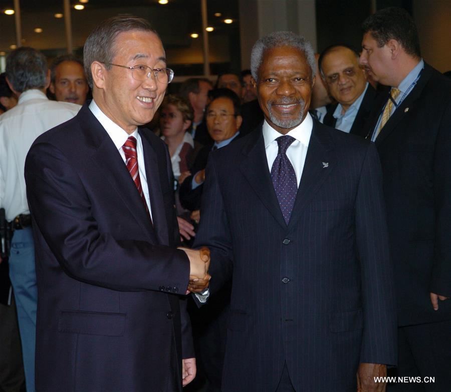 وفاة الأمين العام السابق للأمم المتحدة كوفي عنان في سويسرا