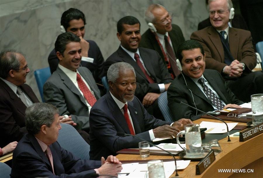 وفاة الأمين العام السابق للأمم المتحدة كوفي عنان في سويسرا