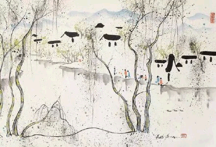 أبرز أعمال الرسام الصيني وو قوان تشونغ