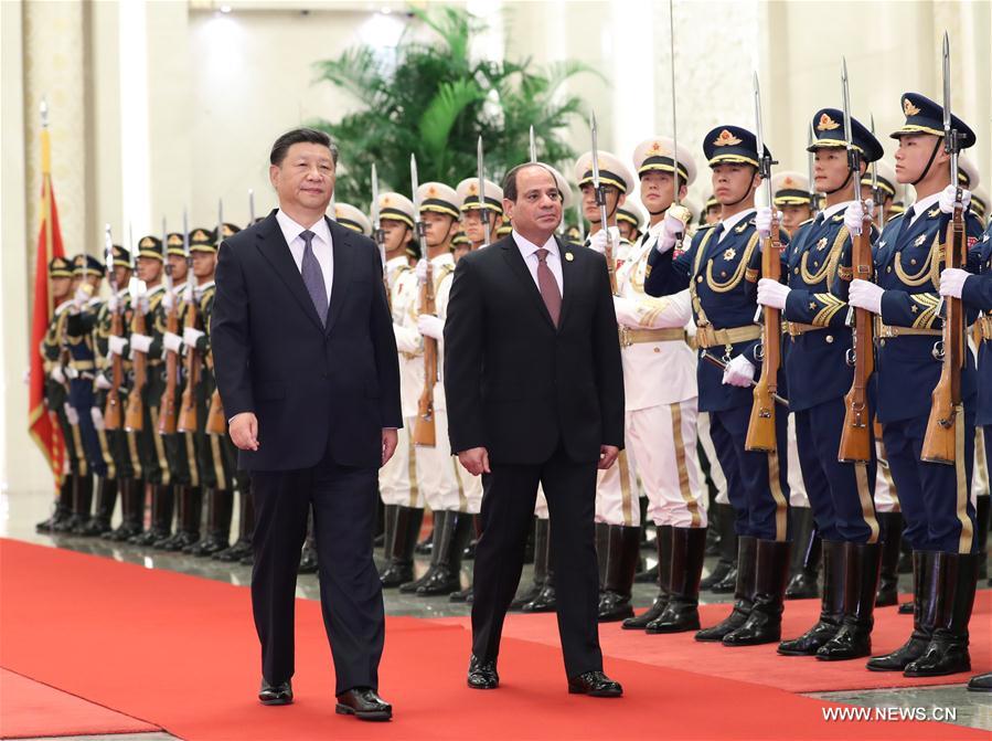 الصين ومصر تتفقان على الدفع المشترك للشراكة الاستراتيجية الشاملة