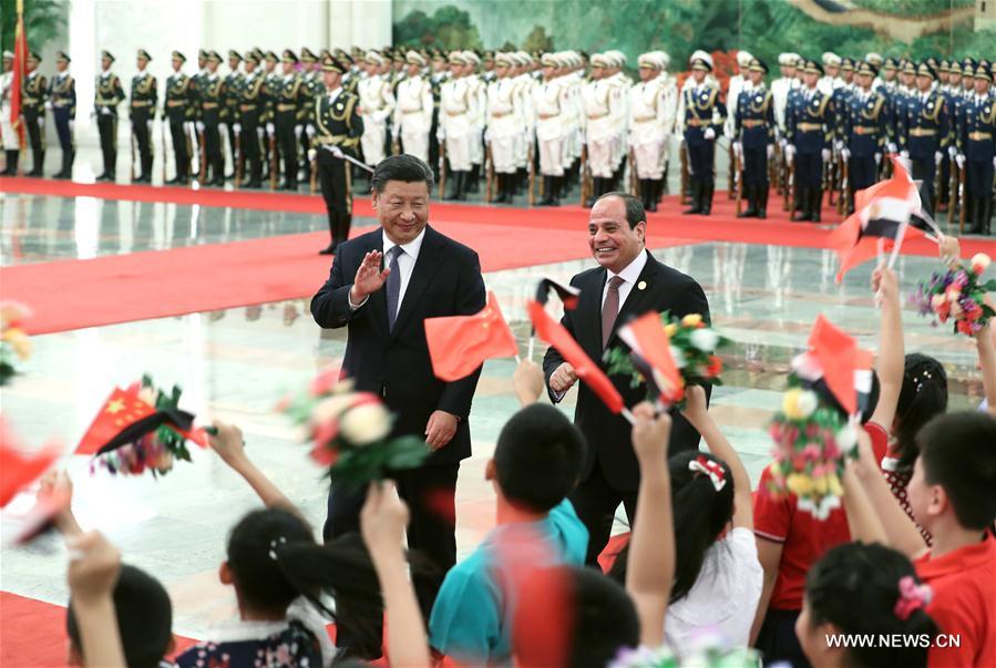 الصين ومصر تتفقان على الدفع المشترك للشراكة الاستراتيجية الشاملة