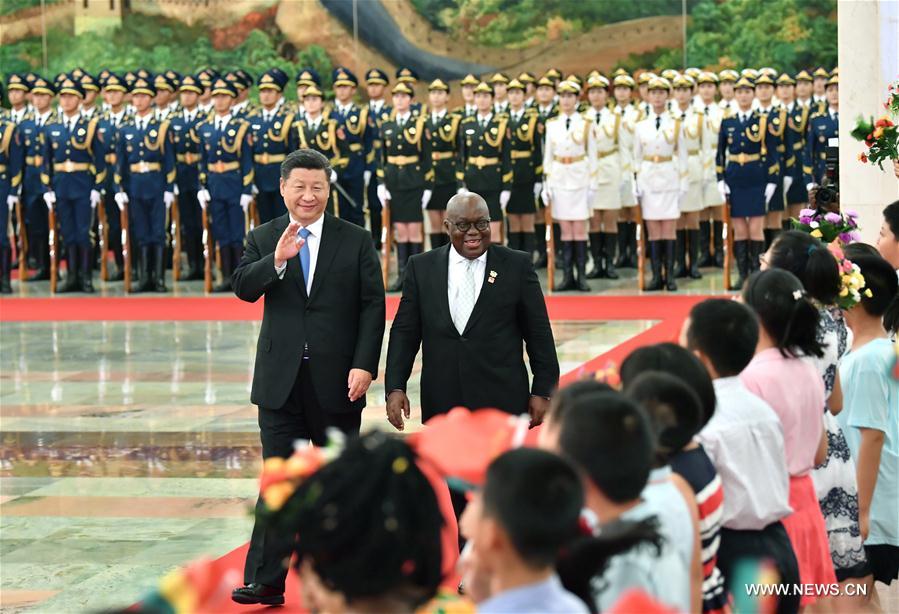 الصين وغانا تعتزمان مواصلة إثراء العلاقات الثنائية