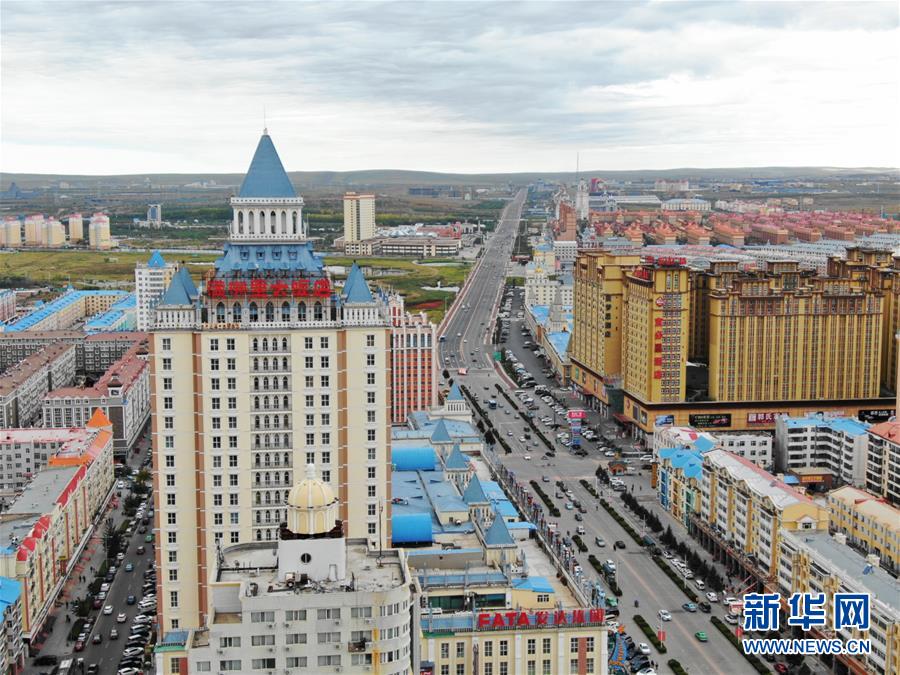 ميناء مانتشولى البري بين الصين وروسيا
