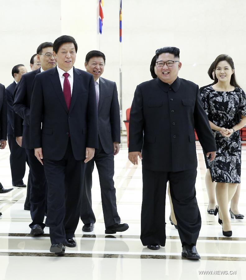 الزعيم الأعلى لكوريا الديمقراطية يلتقي كبير المشرعين الصينيين مرة أخرى ويستضيف انشطة ترحيبية