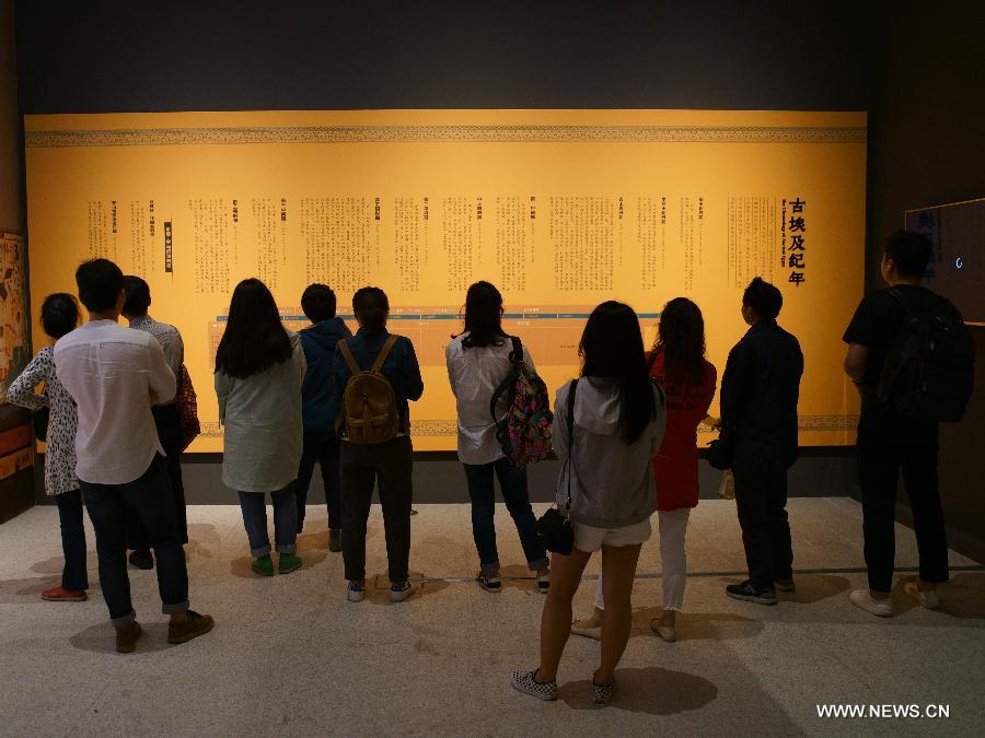 افتتاح معرض للآثار المصرية القديمة في مقاطعة هونان بوسط الصين