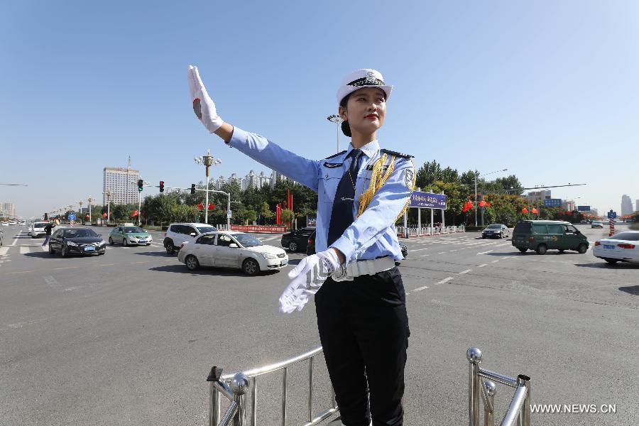 160 ألف شرطي مرور لضمان سلاسة المرور على الطرقات خلال عطلة العيد الوطني الصيني