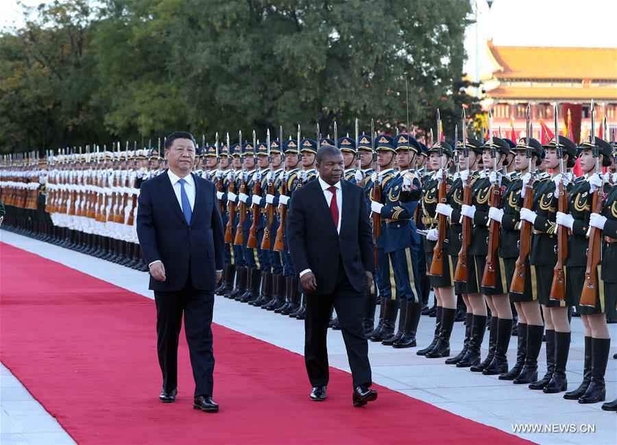 الصين وأنجولا تتفقان على تعزيز العلاقات الثنائية