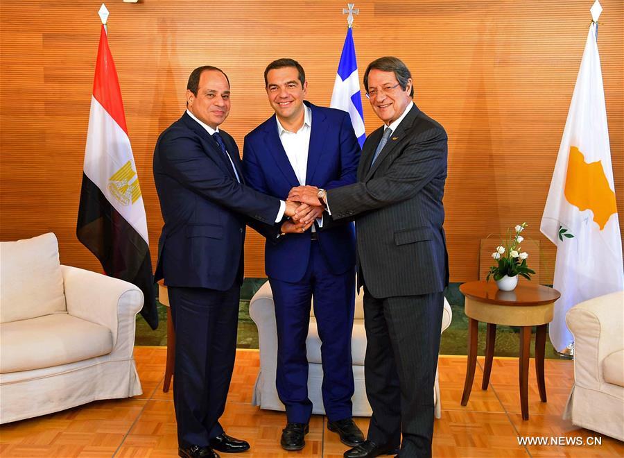 تحليل إخباري: القمة المصرية اليونانية القبرصية نواة لتعاون دولي أكبر