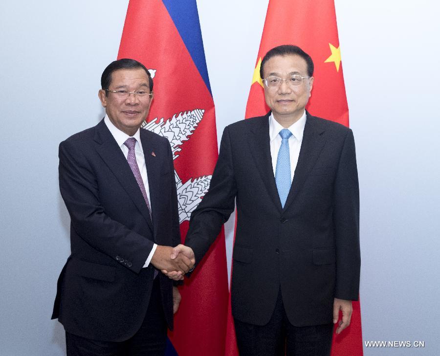 الصين وكمبوديا تعتزمان تعزيز التعاون في التجارة والاستثمار
