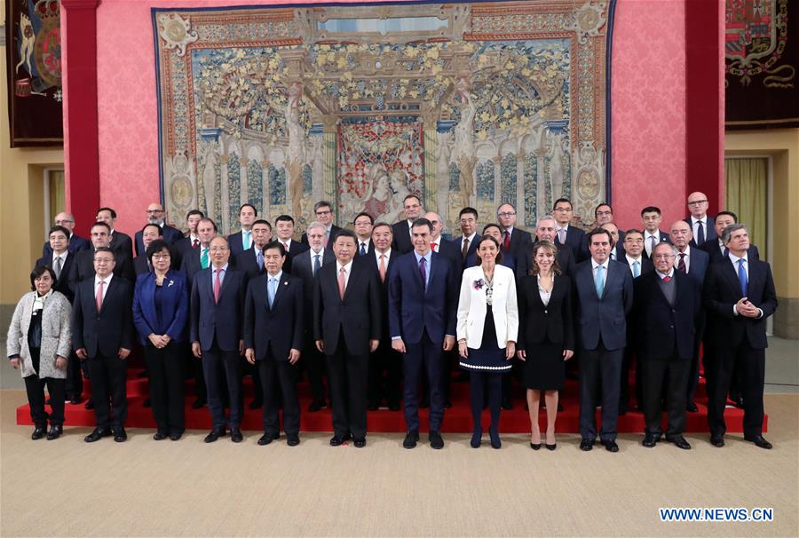 الرئيس الصيني يدعو الشركات الأسبانية الى تحقيق الاستفادة المثلي من منصة معرض الصين الدولي للواردات