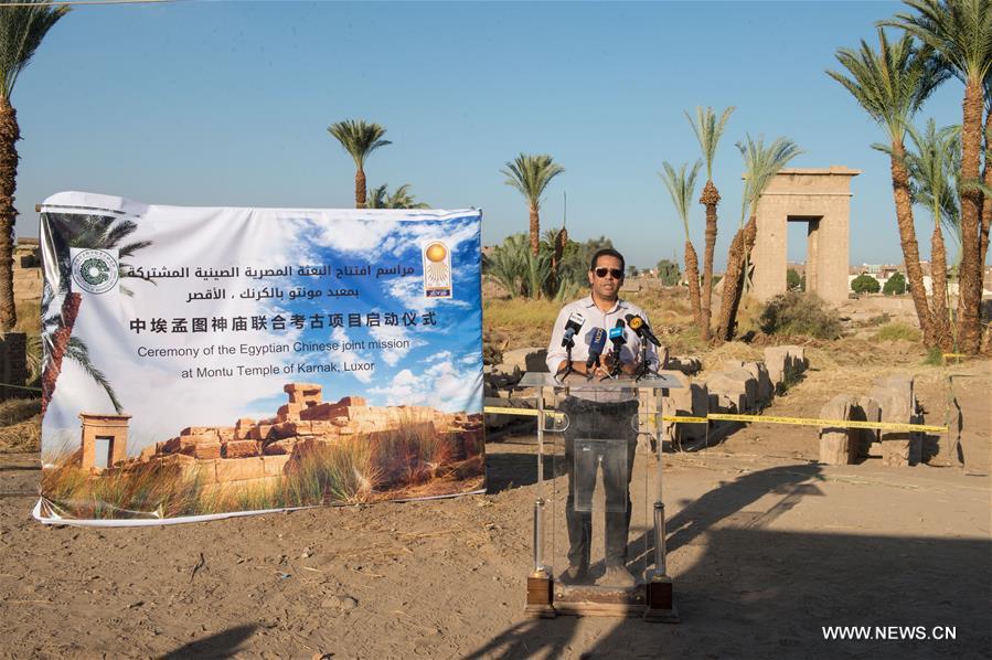 انطلاق عمل أول بعثة أثرية صينية في مصر رسميا
