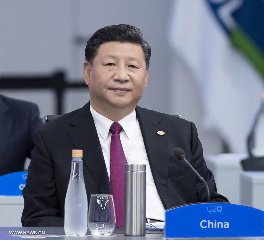 النص الكامل لخطاب الرئيس الصيني شي جين بينغ في الجلسة الاولى للقمة الـ13 لمجموعة العشرين في بوينس آيرس