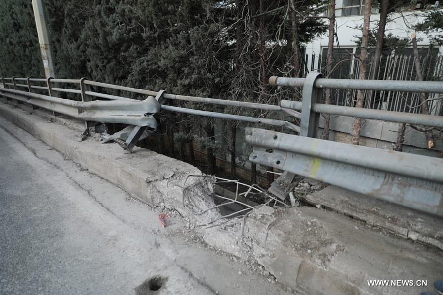 أضرار مادية بمبنى مجموعة إعلامية يونانية بعد انفجار قنبلة ولا إصابات