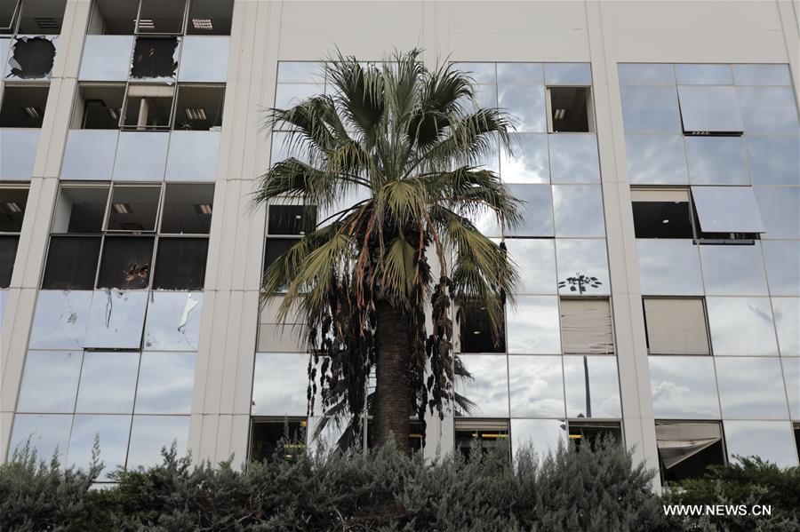 أضرار مادية بمبنى مجموعة إعلامية يونانية بعد انفجار قنبلة ولا إصابات