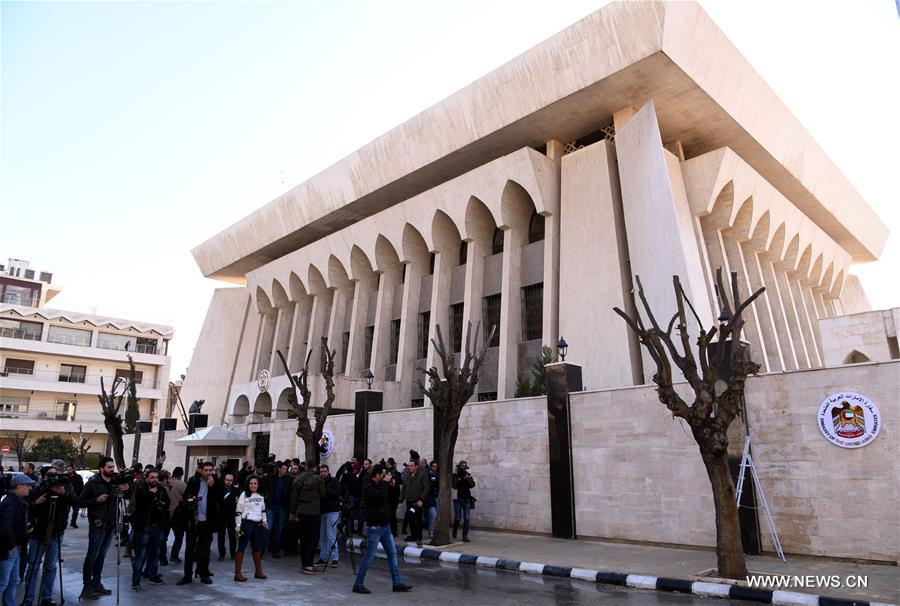 سوريا: إعادة افتتاح السفارة الإماراتية في دمشق بعد 7 سنوات على اغلاقها