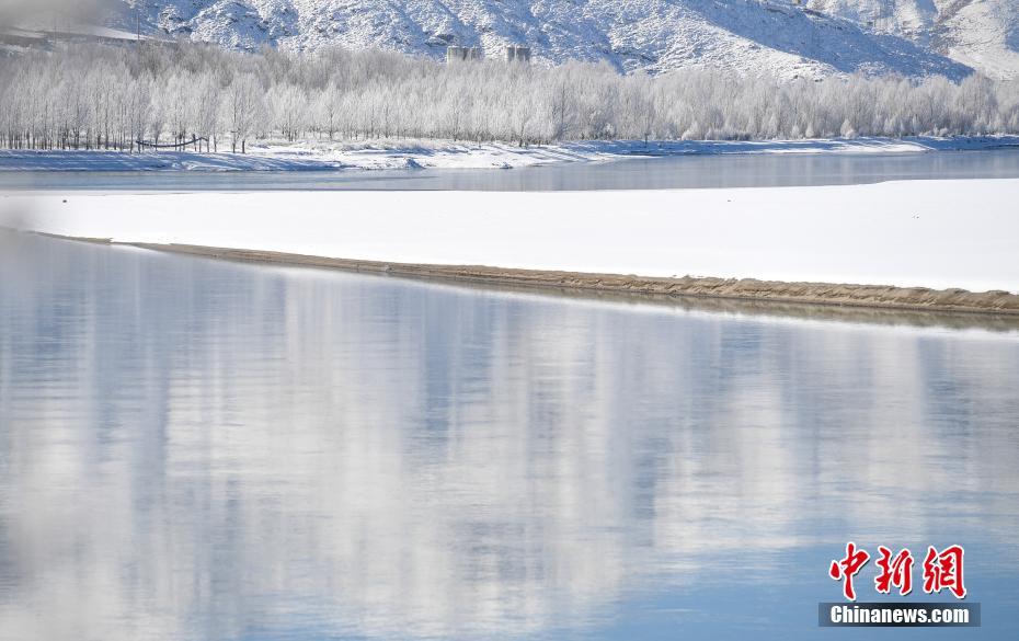منظر سحري .. التبت في الشتاء جنة على الأرض