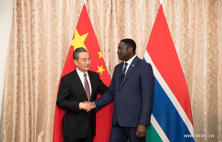 وزير الخارجية: العلاقات بين الصين وجامبيا تشهد نموا سريعا على جميع الجبهات