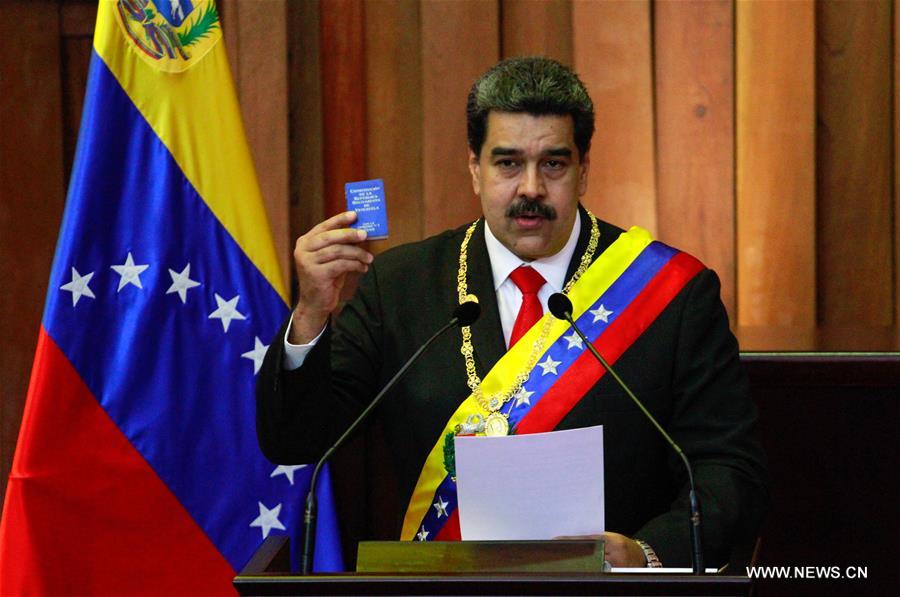 مادورو يؤدي اليمين رئيسا لولاية ثانية في فنزويلا
