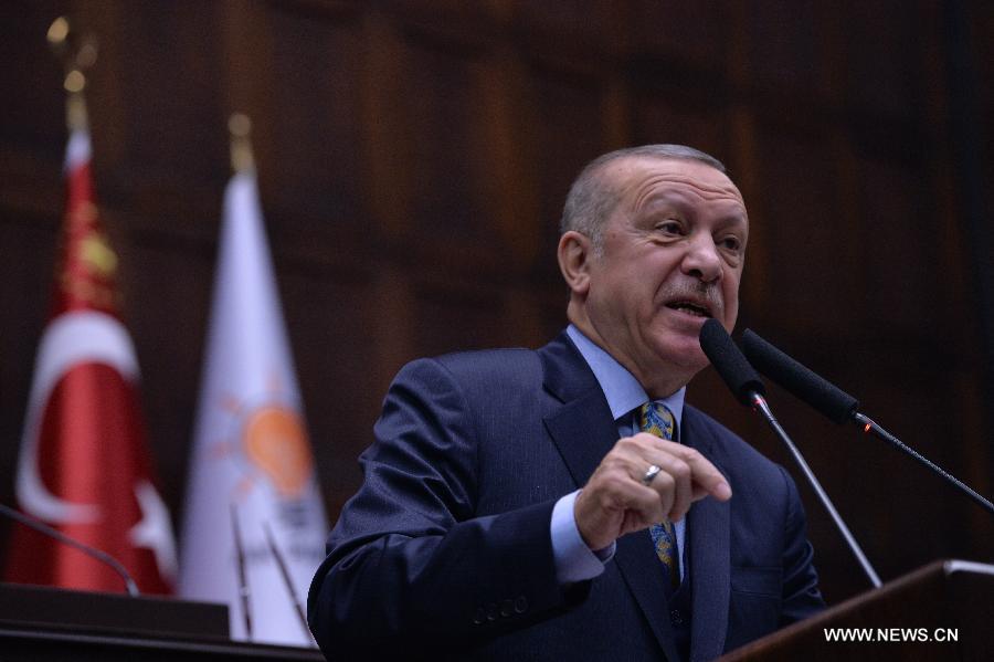 أردوغان: تركيا تعتزم إقامة منطقة آمنة شمالي سوريا