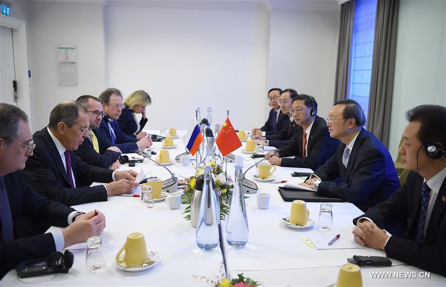 مؤتمر ميونيخ للأمن الـ55: الصين وروسيا تتفقان على حماية المصالح المشتركة وتعزيز العلاقات