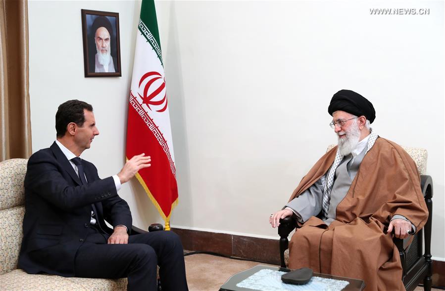 الرئيس الأسد يلتقي قائد الثورة الإسلامية في إيران ورئيس الجمهورية الإيرانية