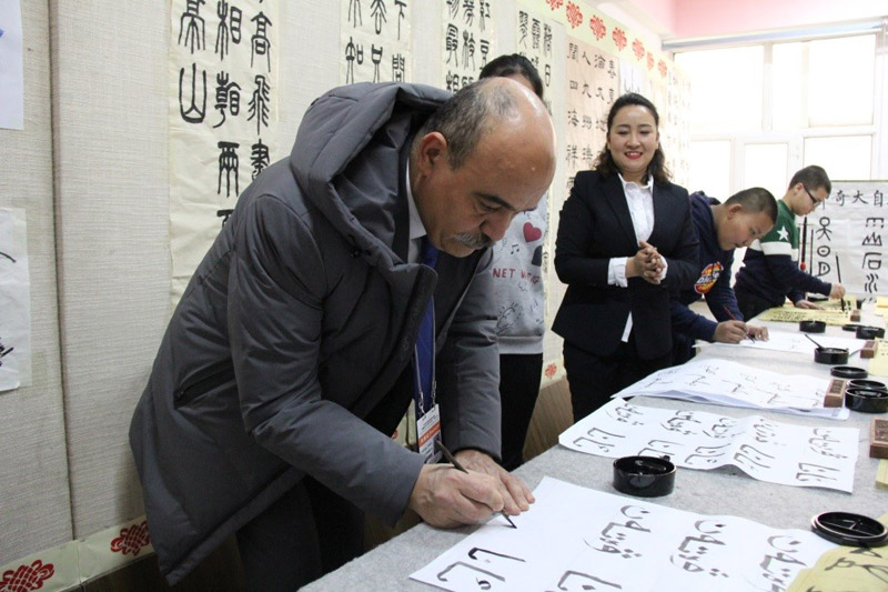 ممثلو الأحزاب الأجنبية يزورون شينجيانغ 