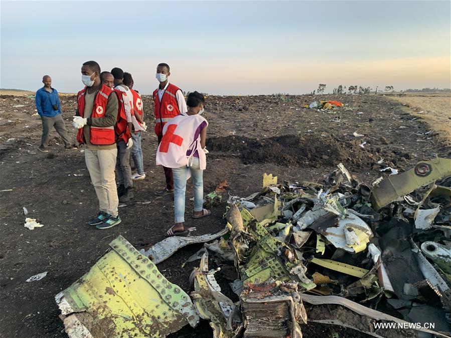 تأكيد وفاة جميع ركاب الطائرة الإثيوبية البالغ عددهم 157
