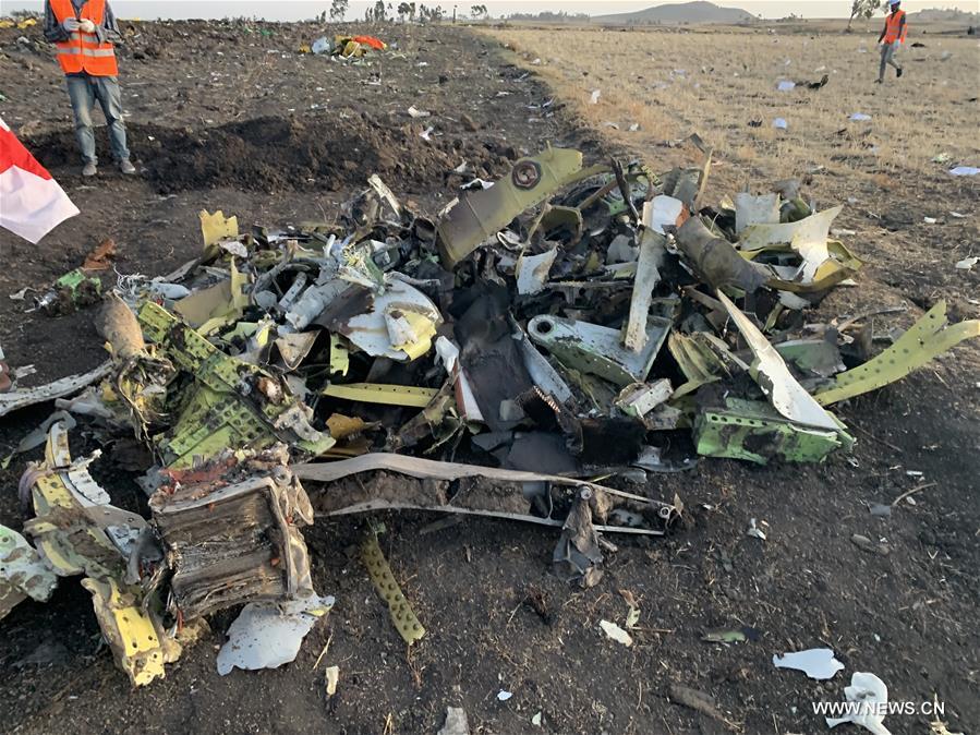 تأكيد وفاة جميع ركاب الطائرة الإثيوبية البالغ عددهم 157