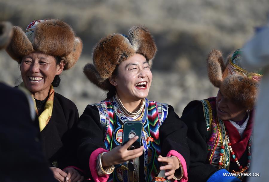 بدء الأعمال الزراعية في منطقة التبت في جنوب غربي الصين