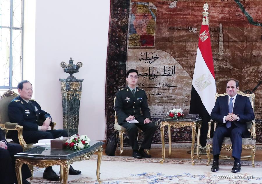 الصين ومصر تعززان التعاون الدفاعي