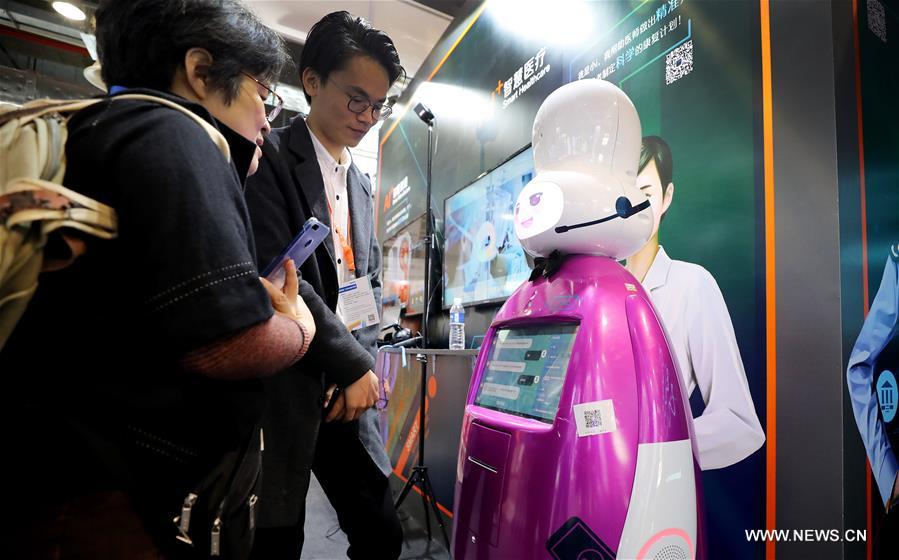 افتتاح معرض الصين الدولي السابع للتكنولوجيا في شانغهاي