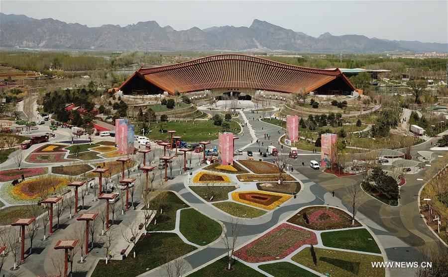 الحدائق الصينية تنتظر افتتاح معرض بكين الدولي للبستنة 2019
