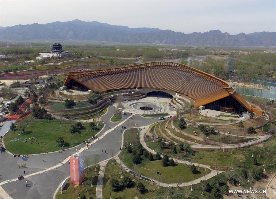 الحدائق الصينية تنتظر افتتاح معرض بكين الدولي للبستنة 2019