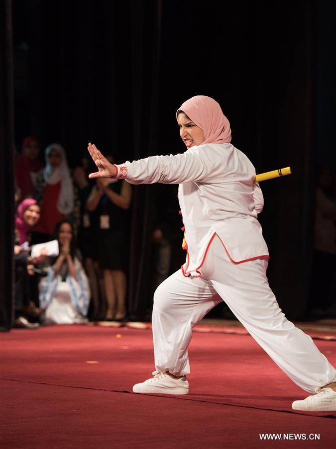 مقالة : طلاب مصريون يبرزون قدراتهم الفائقة وامتزاجهم بالثقافة الصينية بمسابقة 